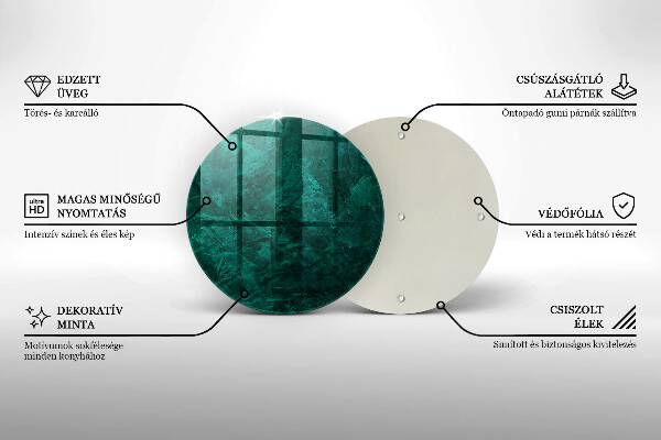 Tábua de cortar de vidro Textura de fundo de pedra