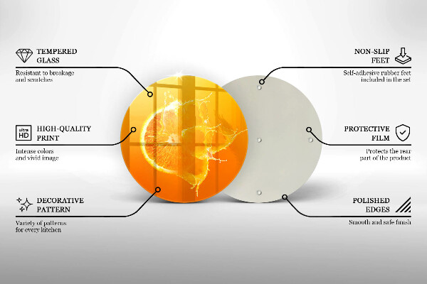 Tábua corte Fruta laranja suculenta