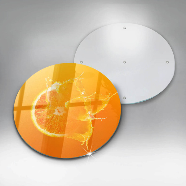 Tábua corte Fruta laranja suculenta