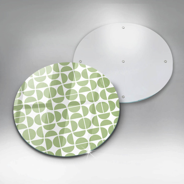 Tábua cozinha Padrão de formas boho