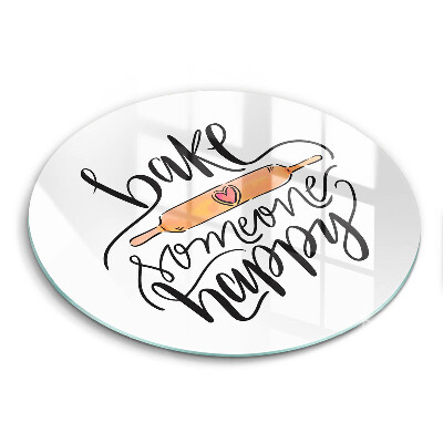 Tábua para cozinha Asse alguém feliz