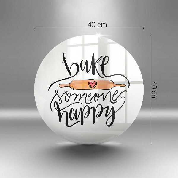 Tábua para cozinha Asse alguém feliz