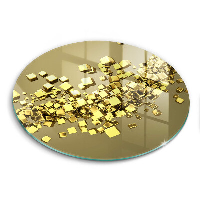 Tábua de cortar alimentos Geometria 3D abstrata