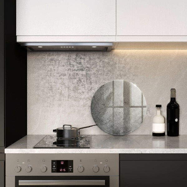 Tábua de vidro Textura de pedra de concreto