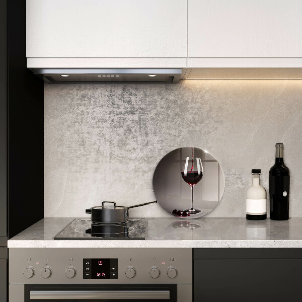 Tábua de cortar alimentos Um copo e uvas