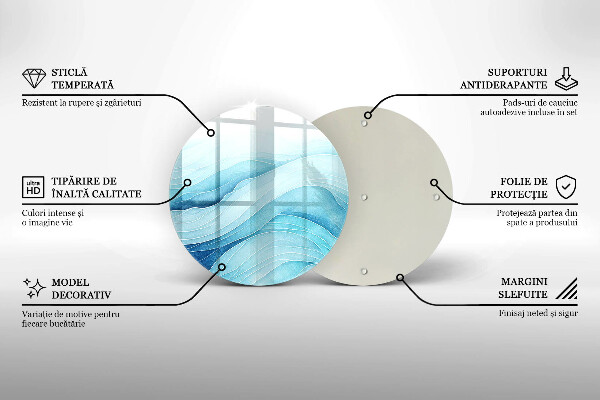 Tábua de corte Ondas abstratas