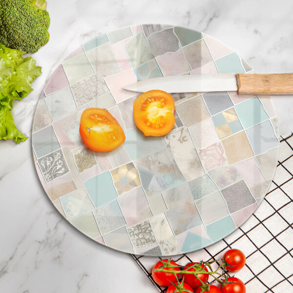 Tábua para cozinha Composição pastel