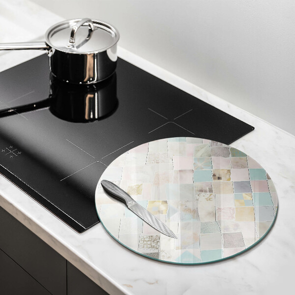 Tábua para cozinha Composição pastel