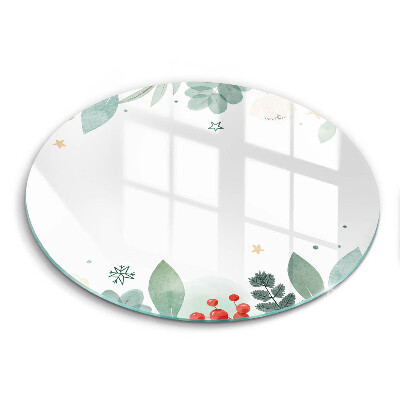 Tábua cozinha Folhas de aquarela