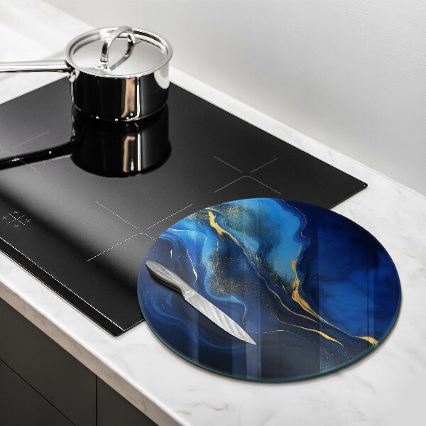 Tábua de cortar alimentos Abstração de cobalto