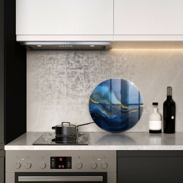 Tábua de cortar alimentos Abstração de cobalto