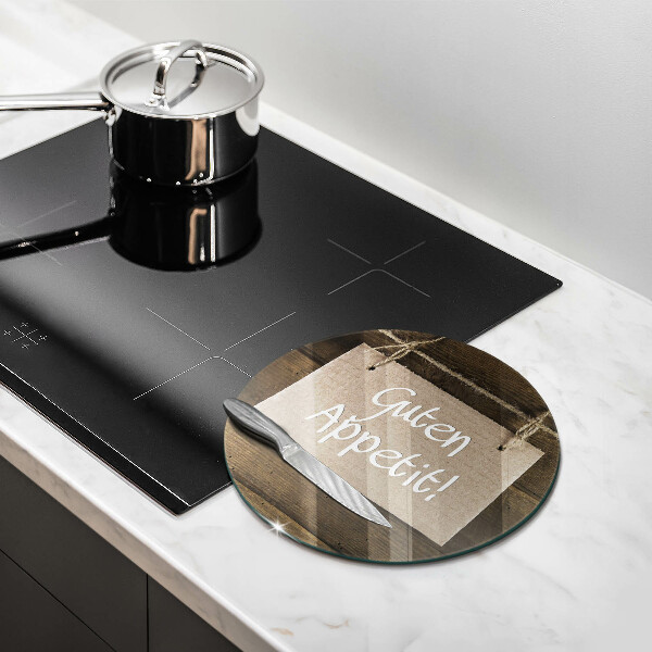 Tábua de cortar Placa Guten Apetit nos painéis