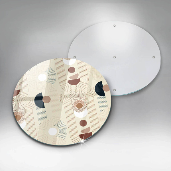 Tábua para corte Formas geométricas boho