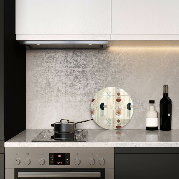 Tábua para corte Formas geométricas boho