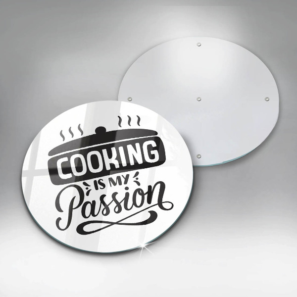 Tábua de corte Cozinhar é minha paixão