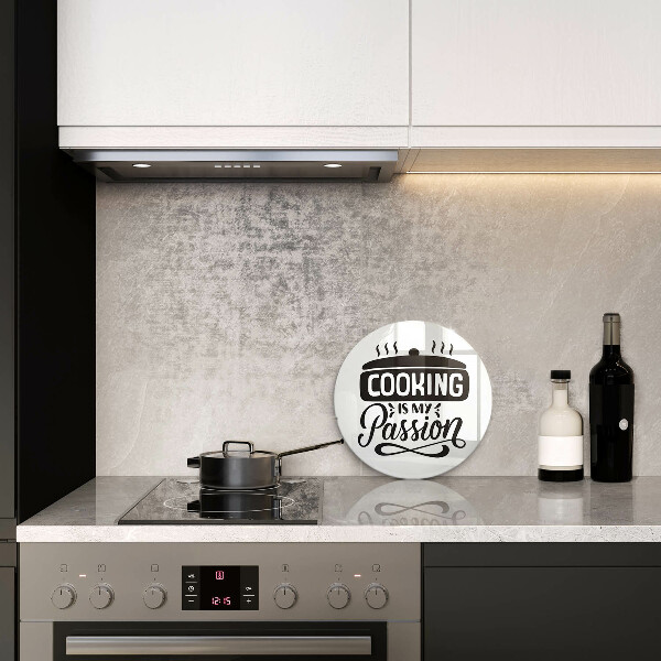 Tábua de corte Cozinhar é minha paixão