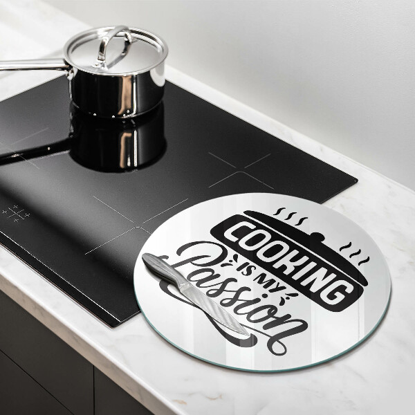 Tábua de corte Cozinhar é minha paixão