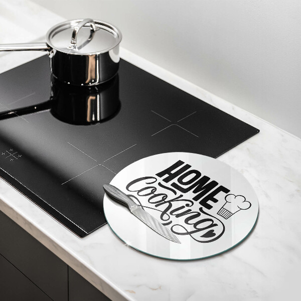 Tábua cozinha A inscrição Cozinha caseira