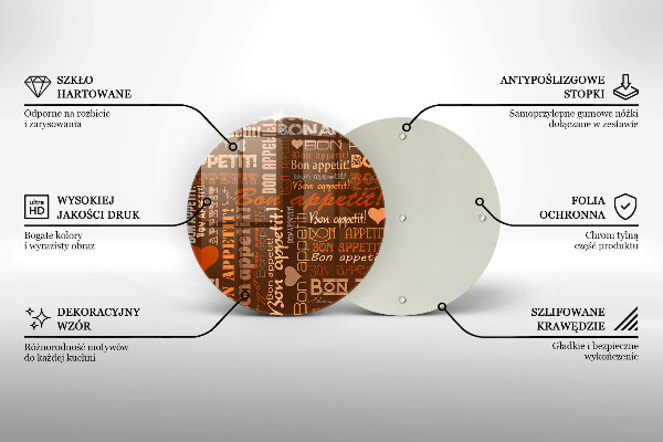 Tábua de cortar alimentos legendas de bom apetite