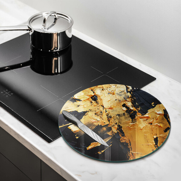 Tábua para cozinha Textura de tinta elegante