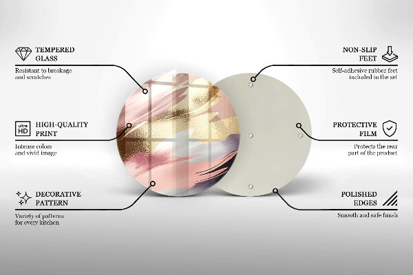 Tábua para corte Manchas pastel