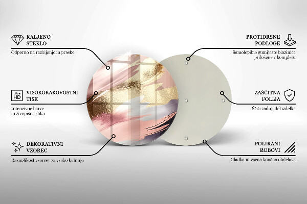 Tábua para corte Manchas pastel