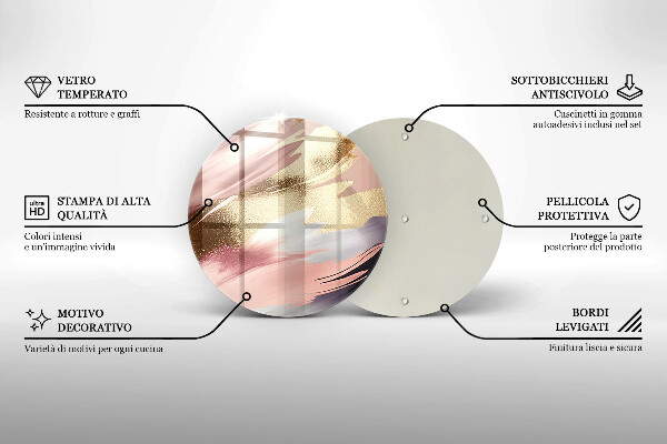 Tábua para corte Manchas pastel
