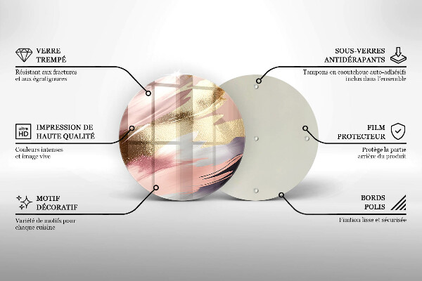 Tábua para corte Manchas pastel