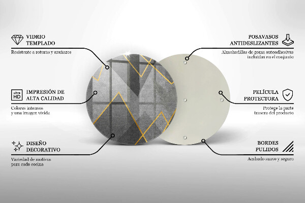 Tábua de corte Formas nítidas