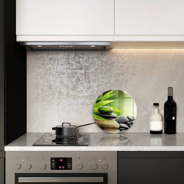 Tábua cozinha Pedras de bambu zen