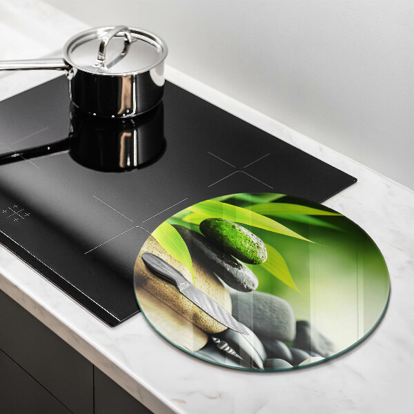 Tábua cozinha Pedras de bambu zen