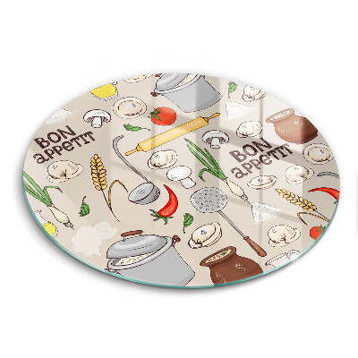 Tábua de cortar Ilustração de cozinha