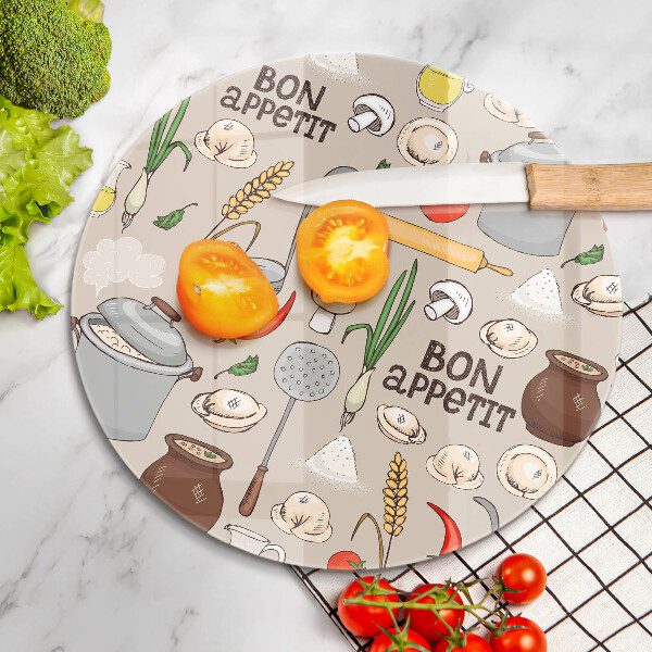 Tábua de cortar Ilustração de cozinha