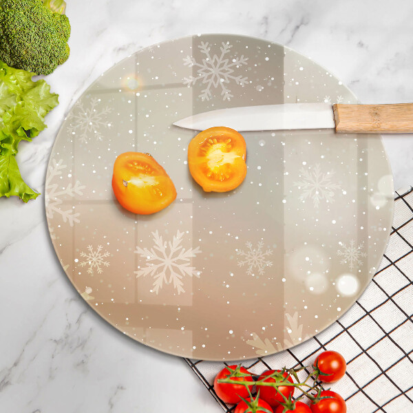 Tábua cozinha Flocos de neve