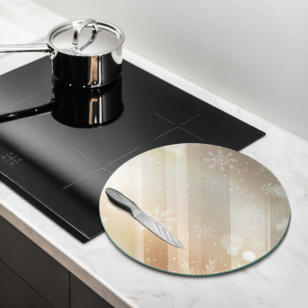 Tábua cozinha Flocos de neve