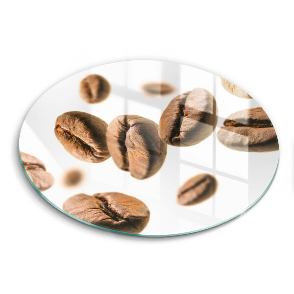 Tábua de cortar alimentos Grãos de café