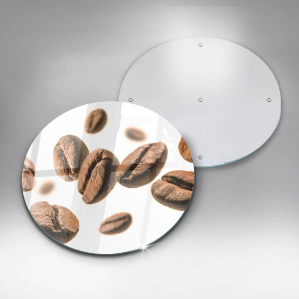 Tábua de cortar alimentos Grãos de café