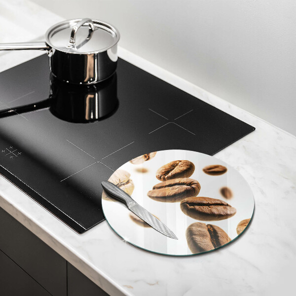 Tábua de cortar alimentos Grãos de café