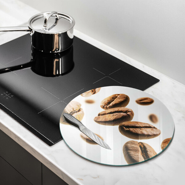 Tábua de cortar alimentos Grãos de café