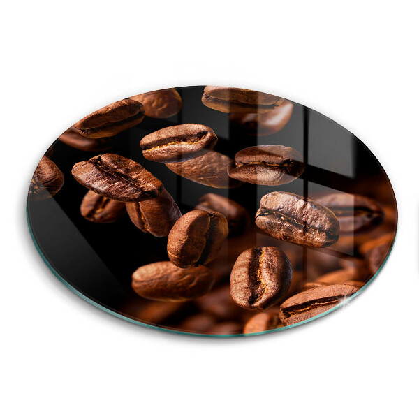Tábua para cozinha Grãos de café marrons
