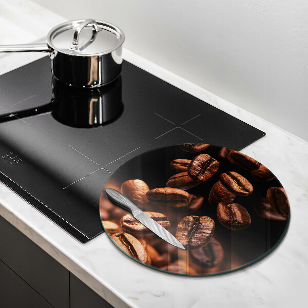 Tábua para cozinha Grãos de café marrons