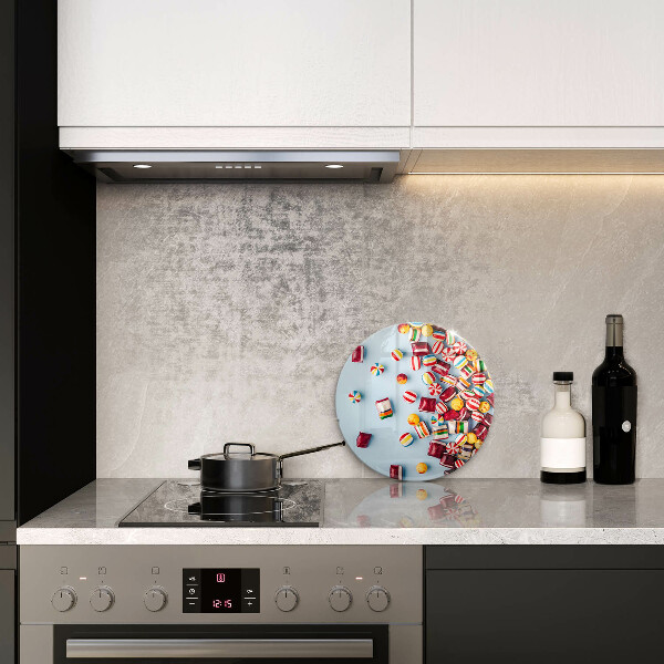 Tábua de corte Doces coloridos