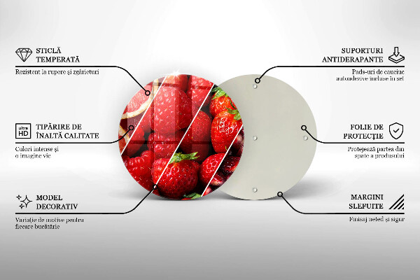 Tábua de cortar Frutas coloridas