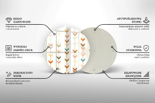 Tábua cozinha Elementos geométricos