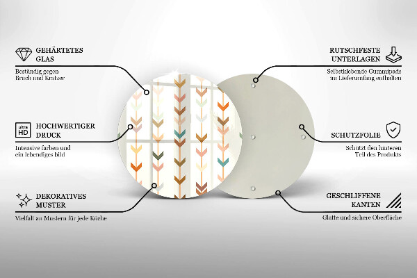 Tábua cozinha Elementos geométricos
