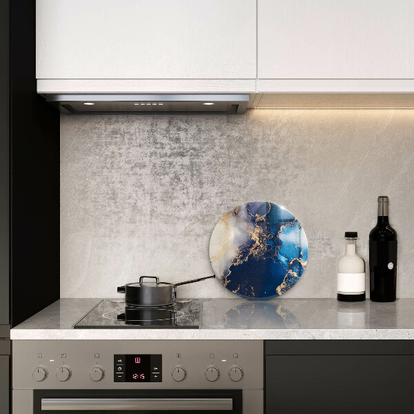 Tábua corte Fundo elegante e dourado