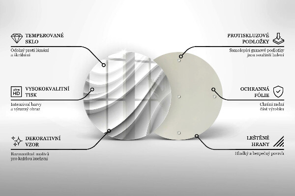 Tábua para corte Linhas geométricas