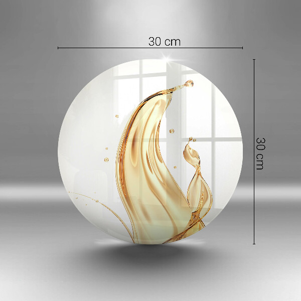 Tábua de corte de vidro Azeite