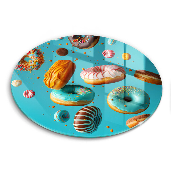 Tábua para cozinha Donuts coloridos