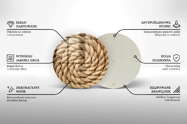 Tábua corte Corda grossa